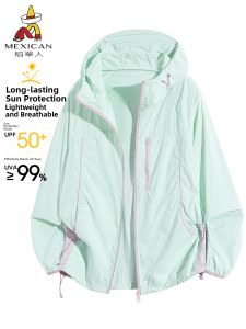 Mexican | Lightweight Quick-drying Sun Protection Jacket with Hood and Zipper