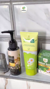 FACIAL WASH HERBAL Aloe Vera Chamomile Niacinamide Sabun Cuci Muka Mencerahkan Melembapkan Menutrisi