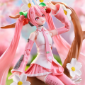 Hatsune Miku Action Figure Cartoon Anime Project DlVA Arcade Assembly Figure Miracle Edition Assembled Electronic Kids Toy Gift. 