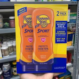 Set Kem Chống Nắng Banana Boat Sport SPF 50+ Của My - Date 12/2027