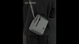 ⚡Shoulder Bag Men Crossbody Korean fashion Nylon Sling Bag Waterproof Messenger Bag for Man