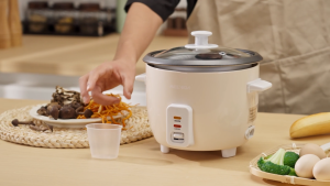 MEEVIDA 1L/400W Electric Rice Cooker Non Stick Liner Conventional Mini Multi Functional Rice Cooker Periuk Nasi 电饭锅 MYLAYSIA PLUG
