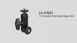 Ulanzi R102 Double Ball Head & 1/4 Screw mở rộng kết nối phụ kiện 3058