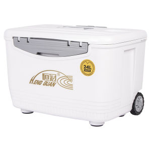 HENG GUAN | Portable Wheel Trolley Insulated Box 24L
