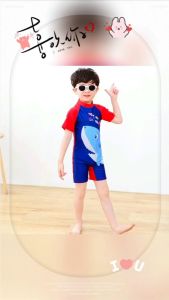 New High Quality Kids Swimming Costume Beach Pool Swimsuit Baby Dri-fit Rashguard 1pc/2pc Swimwear for Boys