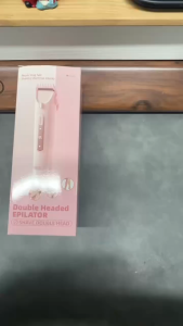 2 in 1 Dual-Head Painless Women Electric Razors Bikini Trimmer Wet Dry Use for Ladies Pubic Hair Detachable Head