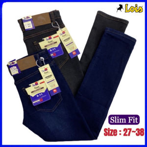 27-38 MEN JEANS SLIM FIT STRETCHABLE (Lois) JEANS DENIM MAN LONG PANTS SELUAR PANJANG LELAKI JEANS SELUAR JEANS 男性牛仔长裤