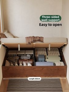 DONGMU | Side-opening Storage Solid Wood Bed Box-bed