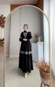 Humaira99 Gamis Syari Muslim Dress Hijab Muslimah Atasan Wanita