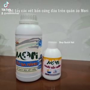Tẩy đa năng MORI tẩy vết thức ăn tẩy vết đồ uống trên quần áo chai 500ml
