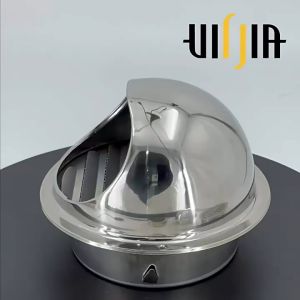 Grill Inline Duct Fan Booster Exhaust Blower Air Vent Cap