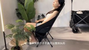 CampZone เก้าอี้แคมป์ปิ้งปิคนิค สนามพับได้ น้ำหนักเบา พกพาสะดวก ราคาเป็นไปได้ คุณสมบัติและปรับนอนได้ สำหรับการผ่าตัดแคมป์ ฟรี