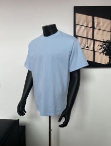 100cotton high-quality short sleeve T-shirt men summer hot selling solid color fashion Korean loose casual couple round neck top