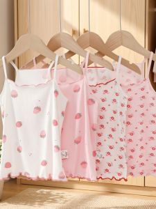 Strap Summer Girls Shirt Ice Silk Sweet Lace