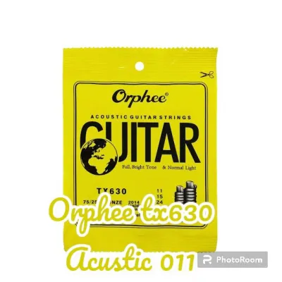 Senar Gitar Akustik Orphee Tx 630 Ukuran 011 -1Set