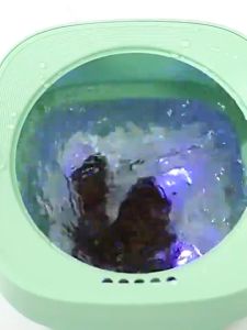 KONKO 8L Mini Washing Machine  2 in 1 Folding Laundry Washer Mesin Basuh With Dryer Baby Clothes Underwear Special Washing Machine Automatic Blue Light Sterilization [3 Pin Plug] 迷你洗衣機烘幹機