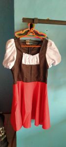 dress anak/ gaun karakter anak remaja 10tahun keatas LD90 PB82