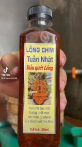 Dầu Quét Lồng Chim Cao Cấp Tuấn Nhật. Dầu Ủ Lồng Chim Lên Màu Tăng Tuổi Thọ Lồng