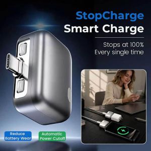 Type-C 140W Physical-Disconnect Battery Guard Anti-Overcharge Protection for Safe Overnight Charging Smart Auto Stop Charging