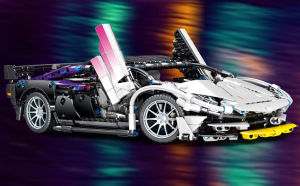 Remote Control Car Building Set Lamborghini Building Block Model Sport Car Toy 1:14 Racing Car Building Set Super Lambo Car Electric Car Toy to Build for Children Teens Birthday Christmas Gifts