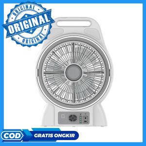 Krisbow Kipas Angin Dengan Lampu Darurat 30 Cm