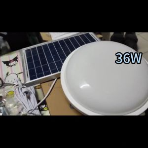 MODI Solar Ceiling Light LED Indoor Lights Waterproof Pendant 18W/36W Downlight Wall Lamp With Remote Control for Living Room Kitchen Bedroom Corridor