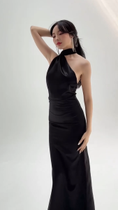 Lism D-095 Eternal Satin Gown ชุดเดรสยาวซาติน