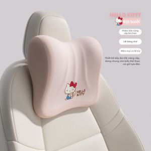 Hello Kitty | Bộ Trang Trí Nội Thất Ô Tô Hình Cartoon Đáng Yêu