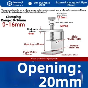 GUWANJI | Wear-Resistant and Corrosion-Resistant Galvanized Steel Pipe Clamp Tool