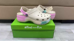 iày dép crocs - dép sục nhựa crocs band classic đế cao gót hồng cho nữ chống thấm nước chống trơn trượt chống hôi chân hàng nhà máy xuất xịn đầy đủ hộp hoặc túi crocs