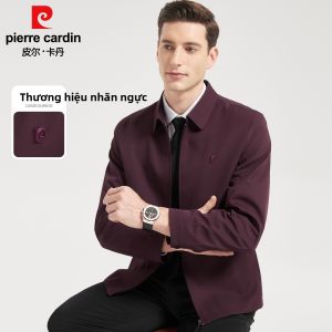 Pierre Cardin | Áo Khoác Bông Nam Phong Cách Thường Ngày Thu Đông Mẫu Mới