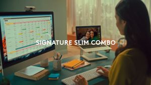 Bộ Combo Bàn Phím & Chuột Không Dây Logitech MK950 Signature Slim Bluetooth & Logi Bolt USB Cho PC & MAC - Bảo Hành Chính Hãng 1 Năm