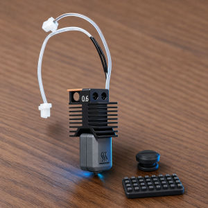 Hotend Tích Hợp Cho Snapmaker U1 Với 300 ° Phụ Kiện Thay Thế Đầu Phun Lõi Gốm C Ceramic 0.2/0.4/0.6/0.8mm Cho Máy In 3D