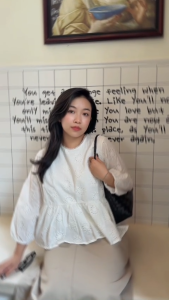 [ẢNH THẬT] Áo babydoll nữ chất vải bôi thêu màu trắng - Áo kiểu nữ Umay