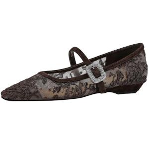 JESSICA SOPHIA | Summer Thin Square Toe Shallow Flat Shoes Mary Jane