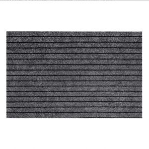 Modern Minimalist Square Floor Mat - Durable Stain/Fade Resistant Non-Slip Rubber Backing Machine Washable for Indoor/Outdoor
