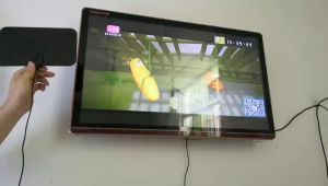 BERGARANSI Taffware Antena TV Digital indoor Indoor super jernih DVB-T2 28dB Signal Booster N0012