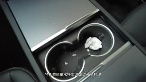 Cup Holder Insert for Tesla Model 3 Y YL Juniper Highland 2025 2026 Standard Center Console Organizer Cup Coaster Storage Box