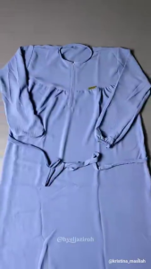 (Langsung Kirim) gamis putih dewasa jumbo // gamis crincle airflow jumbo LD 120 // gamis crinkle airflow // gamis crinkle premium // dress fashion crinkle airflow