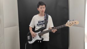 ST Bass Guitar Maple Body Electric Bass Guitar 4 Strings Full-Size Standard Bass PB-Style Beginner Kit