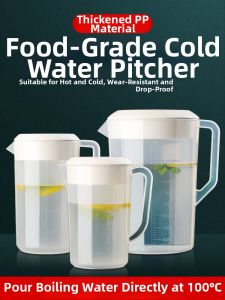 Heat Resistant Plastic Cold Water Pitcher