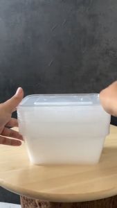 Thinwall  500 ML/Kotak Makanan/Kontainer Food 500 ML Persegi  25 Pcs !!!  Berlian