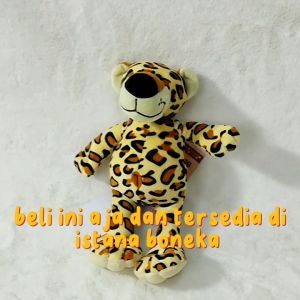 Boneka Macan Tutul Istana Boneka Leopard Nichi hewan animal buas hadiah anak laki tiger cheetah bayi