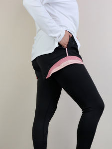 maytryit | Two-Piece Illusion Large Size Yoga Pants