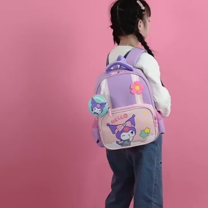 Kids 3D Backpack Design School Bag Fashion Cartoon Teenager Boy Girl Student Bags 12inches