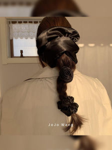 High Elasticity Vintage Large Hair Rings Hair Accessories for Photographing Creative Original Design Hair Ties Fresh out