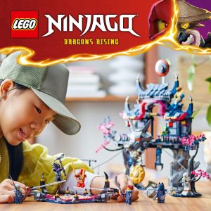 LEGO Ninjago 71813 Wolf Mask Shadow Dojo (1190 Pieces) Ninja Toys (9 Tahun+)