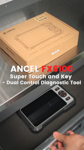 ANCEL FX6100 OBD2 Scanner All System Diagnostic Tool Code Reader with 20+ Special Functions Bi-Directional Control Online Customer Service ABS DPF Reset CAN FD Lifetime Free Update