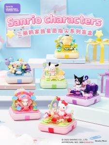 WONDER MOON | Hellokitty Kuromi Blind Box Mini Building Block Toy