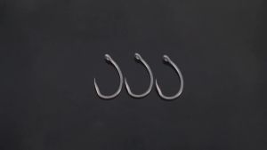 Móc Câu Cá Không Ngạnh Hirisi 100 Chiếc Thép Carbon Cao Cấp Phủ PTFE Chất Lượng 8012 Phụ Kiện Câu Cá Dành Cho Câu Hồ